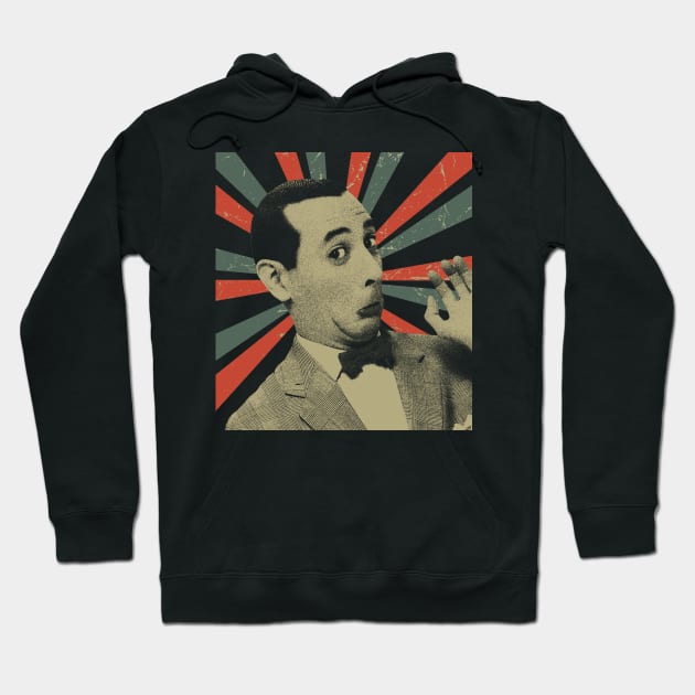 PEE WEE HERMAN || Vintage Art Design || R.I.P Hoodie by Setipixel